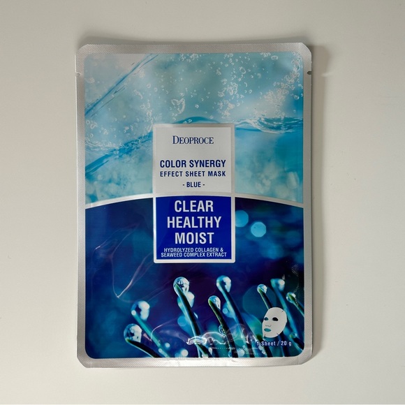 Deoproce - Color Synergy Effect - Sheet Mask Collagen 20g - 1PC BUNDLE ADD ON - Picture 2 of 3